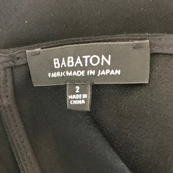 ARITZIA Babaton Black Shorts Romper Size 2 - Picture 7 of 8